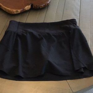 Athleta black skort